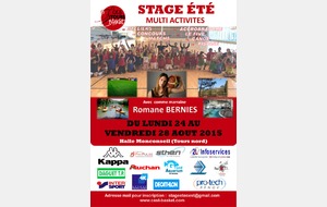 UN STAGE  D'ETE 24/28 Août !