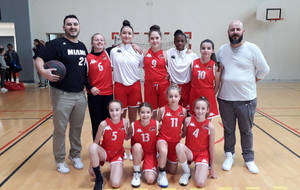 U13 F Région...Le premier des 6 pas !