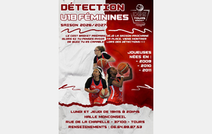Détection U18 Féminines Saison 2026-2027