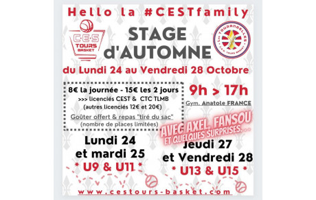 Stage d'Automne