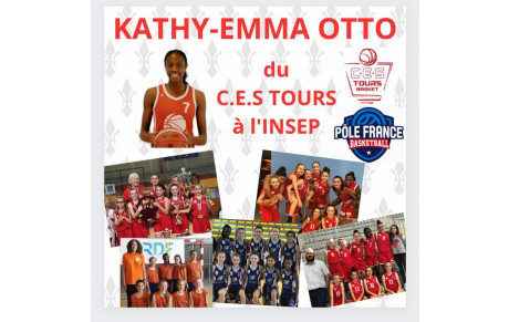 Kathy-Emma OTTO admise à l'INSEP !